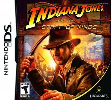 Indiana Jones and the Staff of Kings (USA) (En,Fr) box cover front